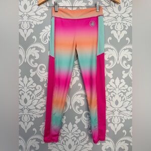 4/$25 • Body Glove Ombré Print Elastic Waist‎ Active Leggings